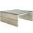 Gridiron Coffee Table 284-SLV