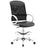 Emblem Mesh and Vinyl Drafting Chair 2864-BLK