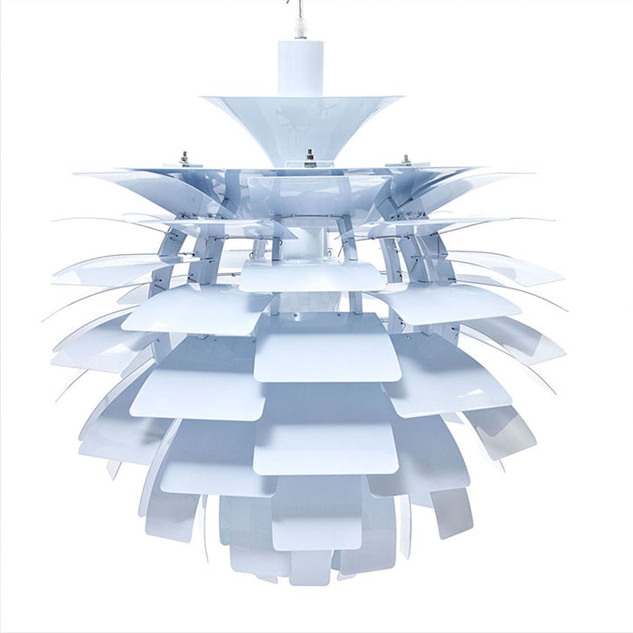 Petal 19" Chandelier 505-WHI