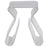 Magazine Acrylic Side Table 561-CLR