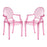 Casper Dining Armchairs Set of 2 905-PNK