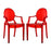 Casper Dining Armchairs Set of 2 905-RED