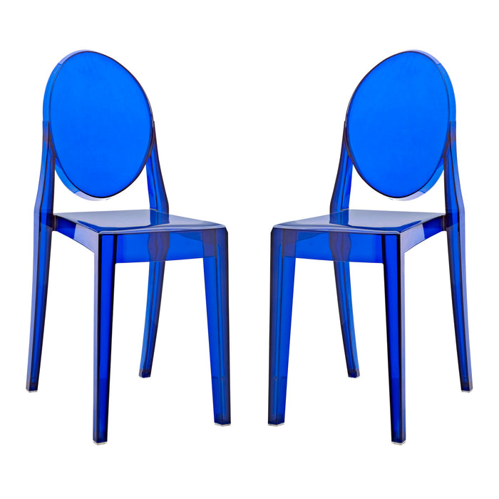 Casper Dining Chairs Set of 2 906-BLU