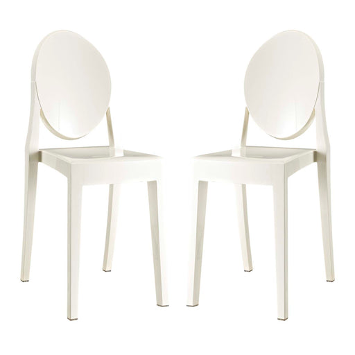 Casper Dining Chairs Set of 2 906-WHI