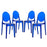 Casper Dining Chairs Set of 4 908-BLU