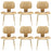 Fathom Dining Chairs Set of 6 910-NAT