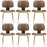 Fathom Dining Chairs Set of 6 910-WAL