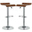 Bentwood Bar Stool Set of 2 936-OAK