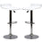 Gloria Bar Stool Set of 2 937-WHI