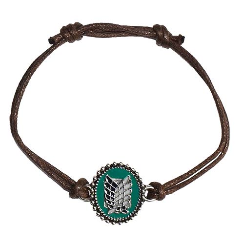 Attack on Titan Scout Shield Adjustable Bracelet            