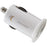 MINI USB CAR CHARGER WHT