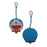 Doraemon Smile Face 3 4/5-Inch Plush Key Chain              
