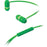 EARBUD W MIC/VOL GRN