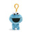 Sesame Street Cookie Monster 5-Inch Backpack Clip Key Chain 