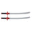 Deadpool Katanas Roleplay Swords                            