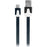 MICRO USB CABLE 1M BLACK