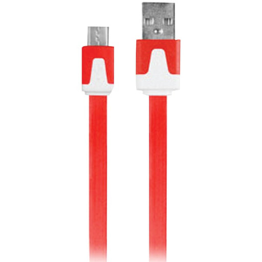 MICRO USB CABLE 1M RED