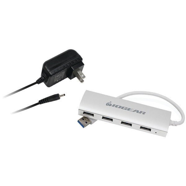 METAL 4PRT USB3 PWRD HUB