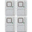 MAGNETIC WINDW ALRMS 4PK