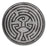Westworld Maze Round Fleece Blanket                         
