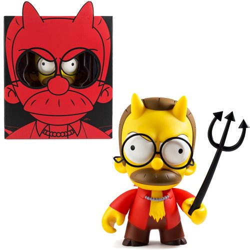 The Simpsons Devil Flanders 7-Inch Medium Vinyl Figure      