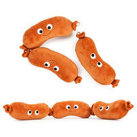 YUMMY World Siamese Sausage 33-Inch Plush
