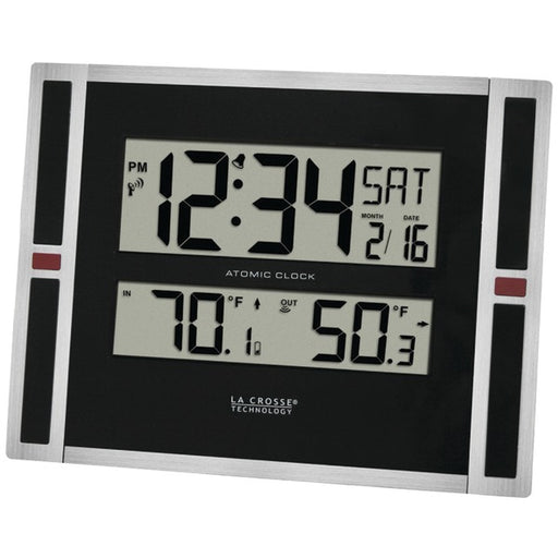 IN/OUTDOOR THERMO W CLOCK