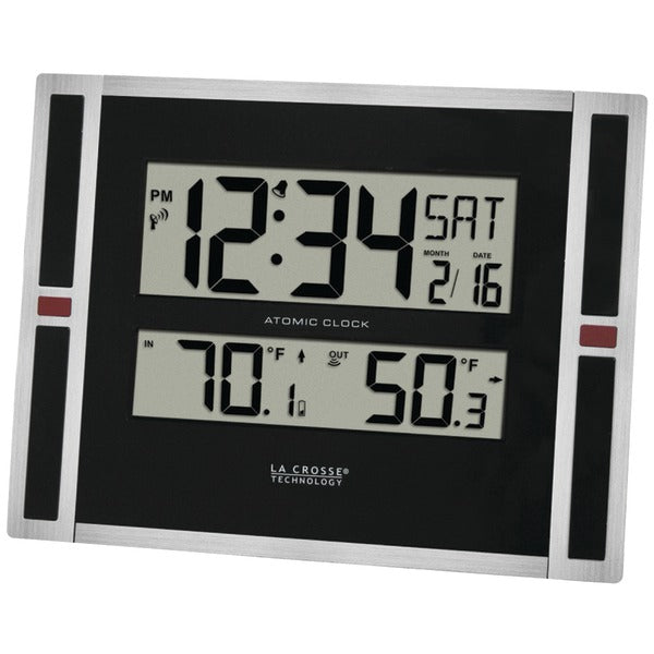 IN/OUTDOOR THERMO W CLOCK
