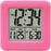 SOFT CUBE ALARM CLOCK PNK