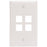 WHITE QUICKPORT 4-PORT