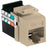 IVORY QUICKPORT CAT5E JCK