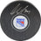 Oscar Lindberg Signed New York Rangers Logo Puck