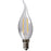 2.2W E12 BULB FLAME TIP