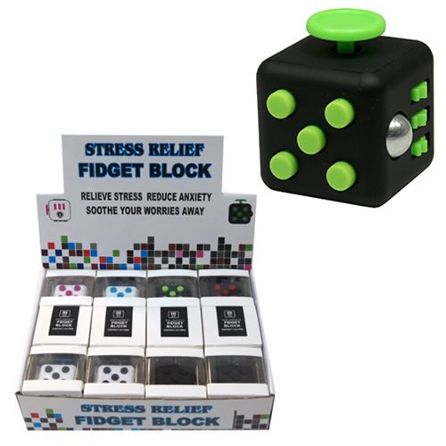 Stress Relief Fidget Blocks Display Case                    