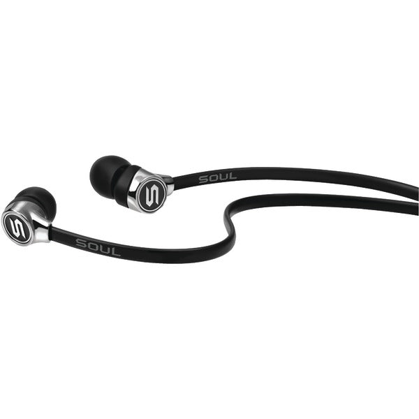 MINI EARBUDS CHROME BLACK