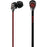 MINI EARBUDS CHROME RED