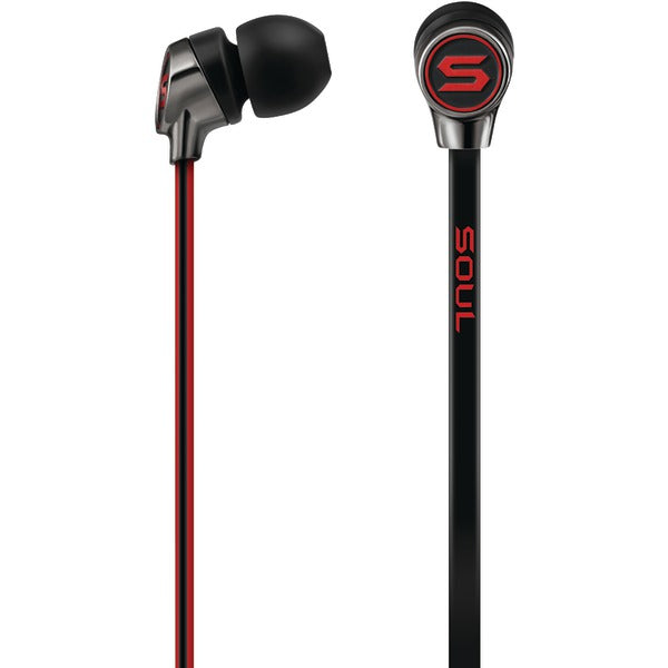 MINI EARBUDS CHROME RED