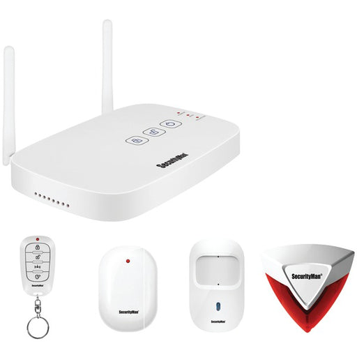 HOME ALARM SYS DELUX KIT