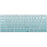 12IN KYBRD PRTCT TEAL
