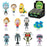 Rick and Morty 3D Figural Key Chain Master Carton           