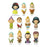 Snow White 3D Figural Key Chain Display Case                