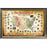 Major League Baseball Parks "Map" 20x32 Framed Collage w/ Game Used Dirt From 30 Parks