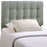 Lily Twin Upholstered Fabric Headboard 5148-GRY