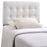 Emily Twin Upholstered Vinyl Headboard 5177-WHI