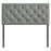 Theodore King Upholstered Fabric Headboard 5315-GRY