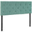 Terisa Queen Upholstered Fabric Headboard 5370-LAG