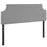 Laura King Upholstered Fabric Headboard 5396-LGR