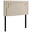 Josie Twin Upholstered Fabric Headboard 5398-BEI