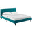 Anya Full Fabric Bed 5418-TEA