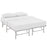 Horizon Queen Stainless Steel Bed Frame 5429-GRY